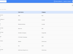 Case management module screenshot - CaseFox Legal Software