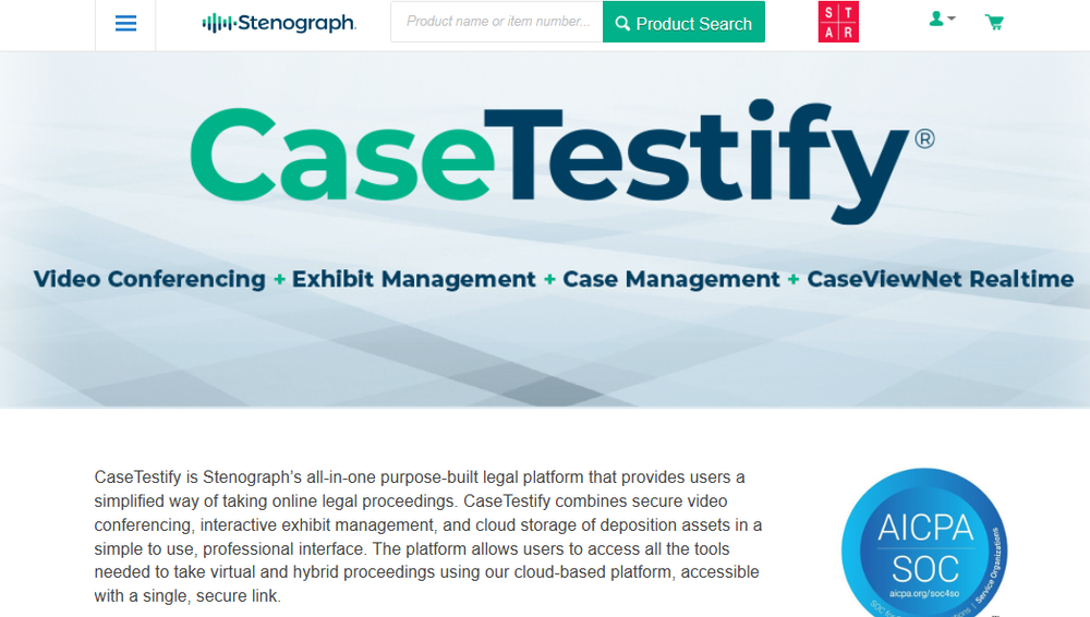 CaseTestify Screenshot 1