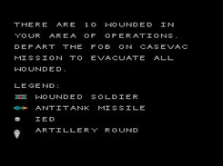 Project 3: CASEVAC Screenshot 2