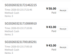 Shop Orders