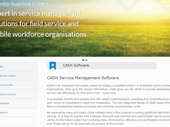 CASH Service Management Screenshot 1