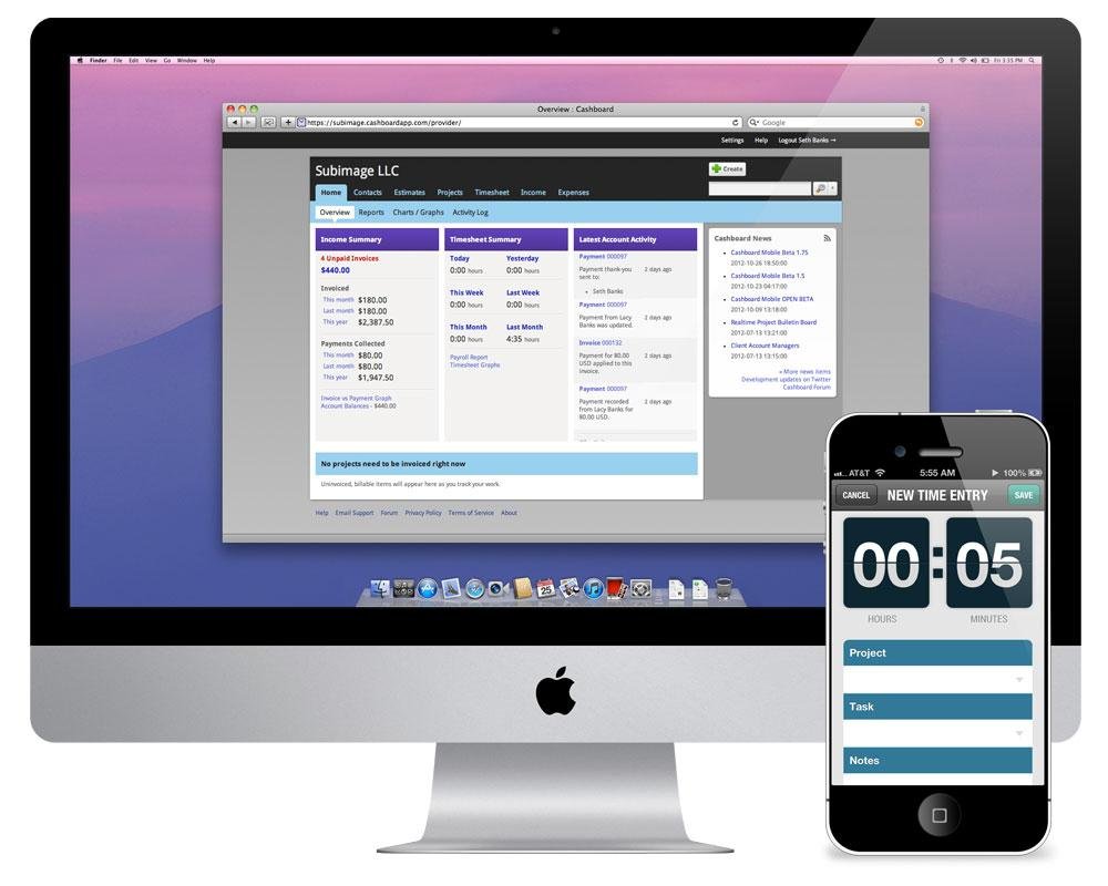 Cashboard Screenshot 1