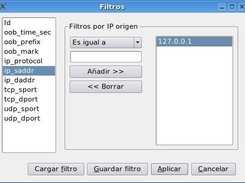 CasQueTe-4.0.4-alpha Filtro por IP origen