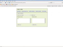 Admin Interface