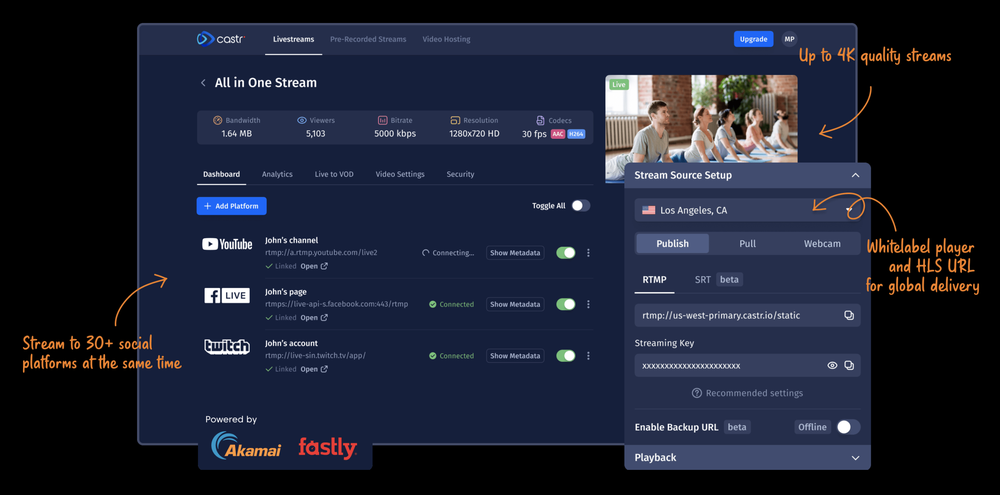 Castr Screenshot 1