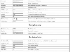System Setup