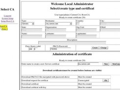 New server certificat