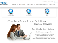 Catalina Broadband Solutions Business TV Screenshot 1