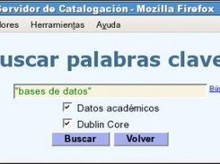 Buscador de recursos por palabras claves