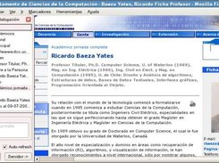 Cliente de catalogacin: Metadatos de una pgina catalogada.