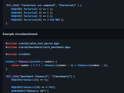 Catch2 Screenshot 1