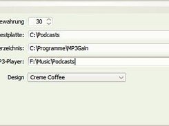 Settings dialog