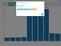 Selecting or adding new databases