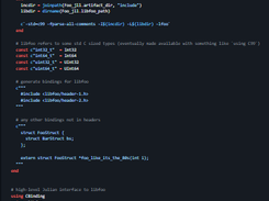 CBinding.jl Screenshot 1