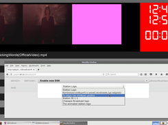 Media and Web interface