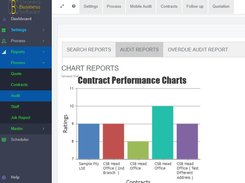 Quality Audit Report Chart