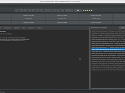 Playlist und Infofenster