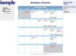 Calander of Events