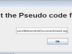 Select Pseudo code File