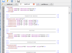 Input file edition