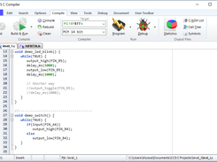 CCS C Compiler Screenshot 1