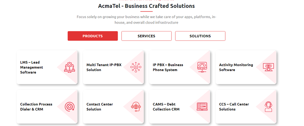 AcmaTel CCS Screenshot 1