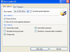 CDBurnerXP Screenshot 1