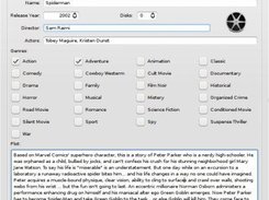 Movie Tab in the Add Dialog.