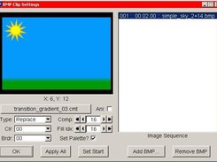 4. Bitmap Clip Sequence Window. (Screenshot original size.)