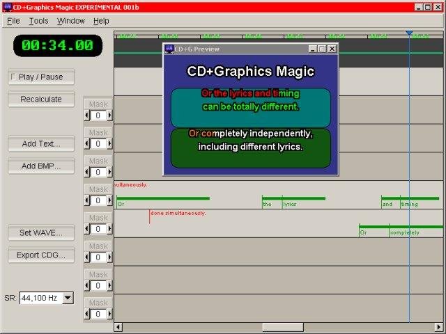 Convert cdg to lrc file online