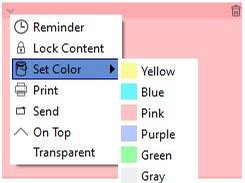 Sticky Notes