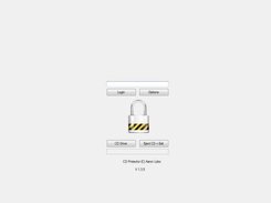 CD Protector 1.3.5 login screen