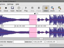 GCDMaster audio image edit window