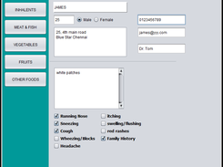 Patient Data Entry