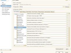 PowerPC-specific C compilation options