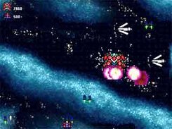 A shooting game named BugFighting created with CDX