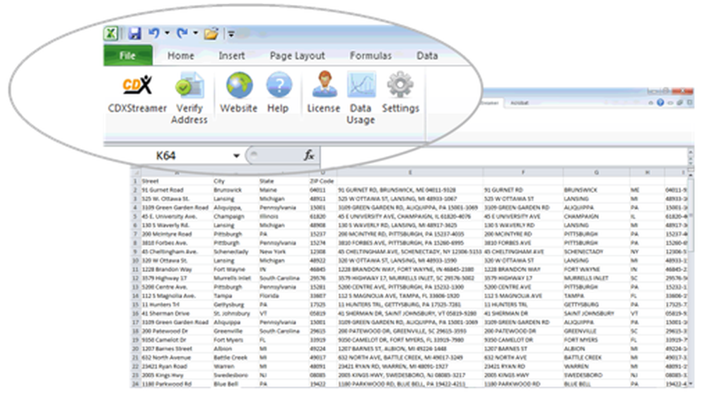 CDXStreamer Screenshot 1