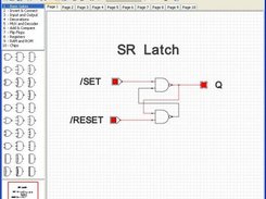 SR Latch implemented with basic gates