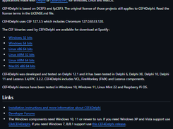 CEF4Delphi Screenshot 1