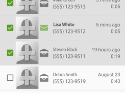 Cellcom Visual Voicemail Screenshot 1