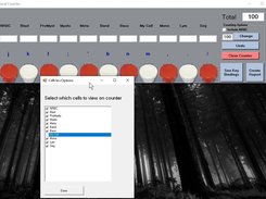 Choose cell channels to make active or inactive. Also settings are saved (based on windows login/ActiveDirectory user)