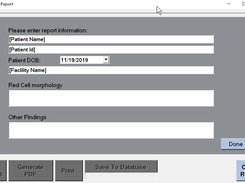 Counts can be saved as reports and printed, saved as PDF, or saved to Database.