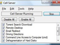 Cell Server 0.5 Screenshot