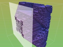 Pyramid with 1 million cells in 3D