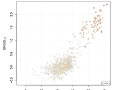 ERBB2 expression, CNV, RPPA