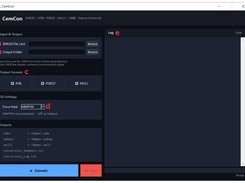 Main graphical user interface of CemCon