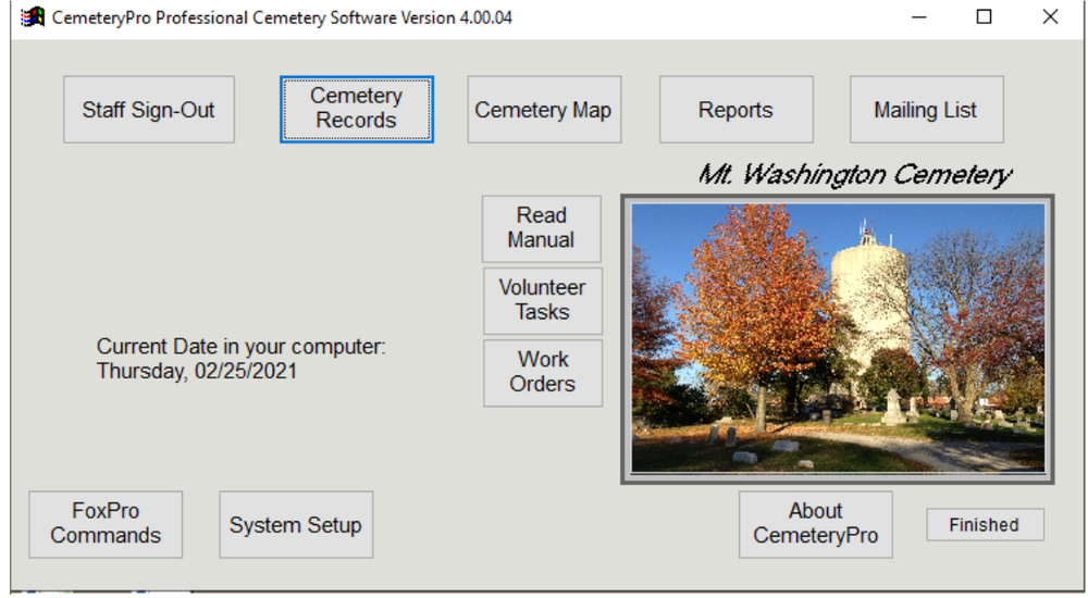 CemeteryPro Screenshot 1