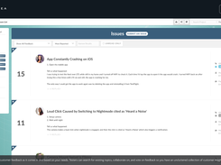 Centercode organizes customer feedback as it comes in and based on your needs. Testers can search for existing topics, collaborate on, and vote on feedback so you have an uncluttered collection of customer insights about your product.