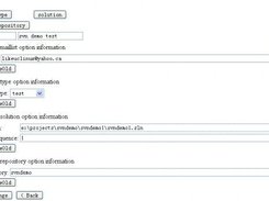 CentralConfig web interface