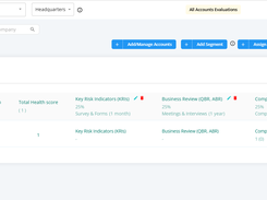 EvaluationsHub dashboard